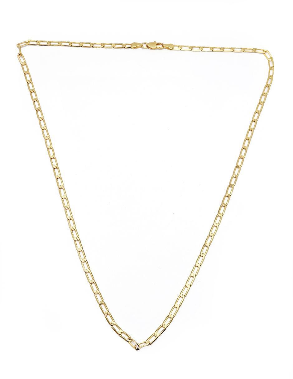 Cadena de eslabones de oro laminado 10 K 5