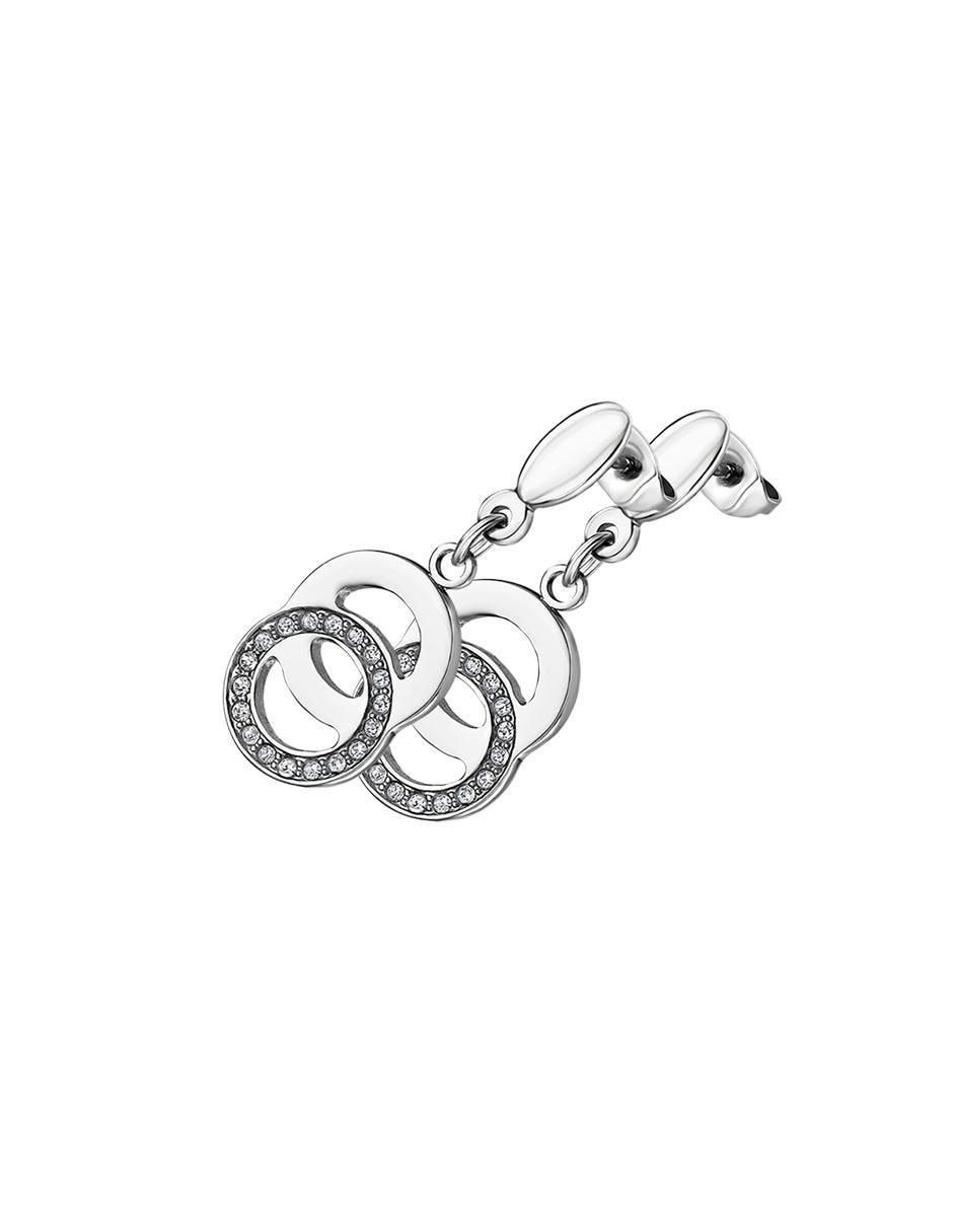 Aretes redondos Bliss con acabado brillante Aretes redondos Bliss con acabado brillante