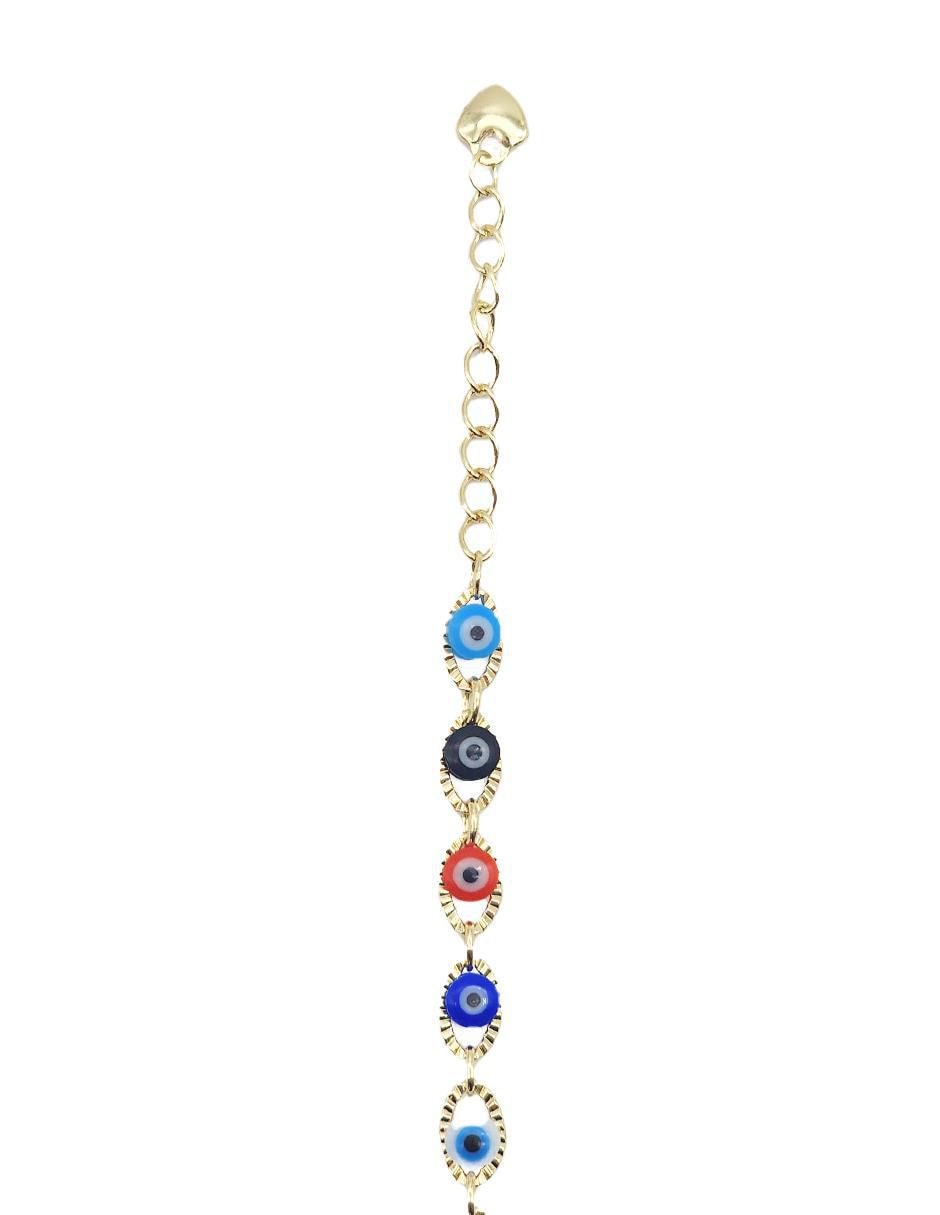Pulsera de oro laminado 8 K Turco con acabado brillante 3