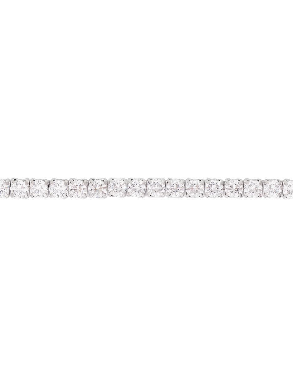 Brazalete de plata con zirconia p 925 2