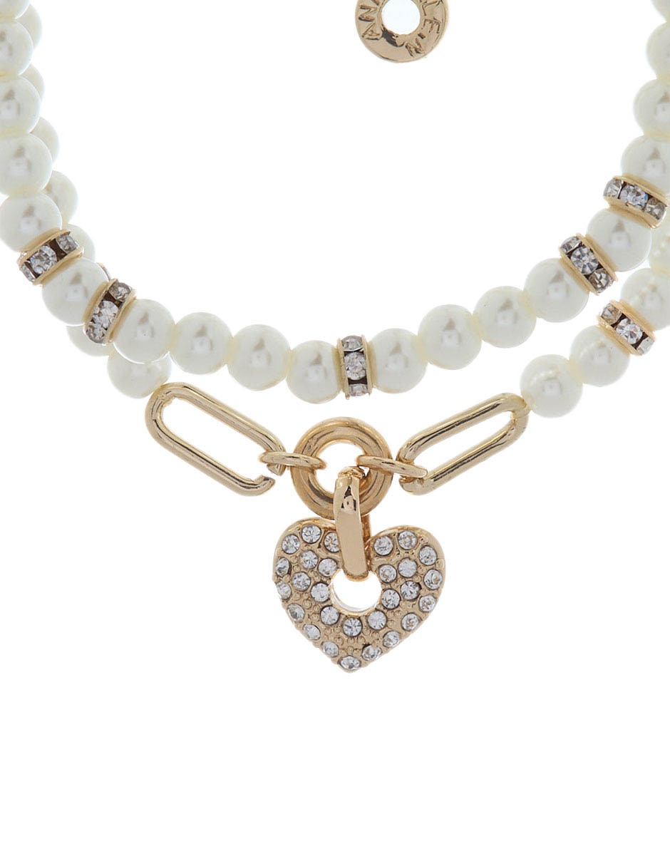 Set pulsera Holiday Hearts con acabado pavé 2