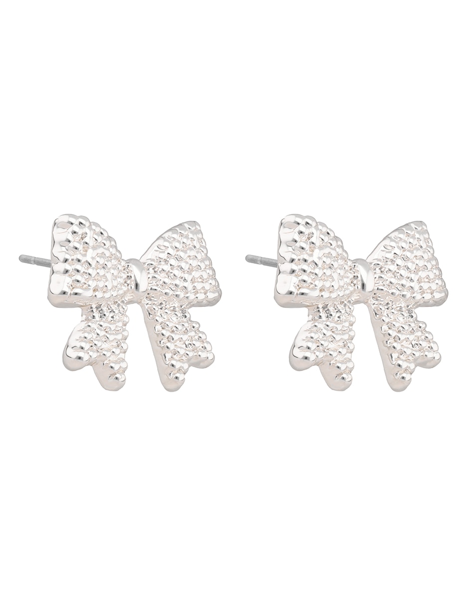 Aretes de moño Basic Metal Ears M2 con acabado brillante 2