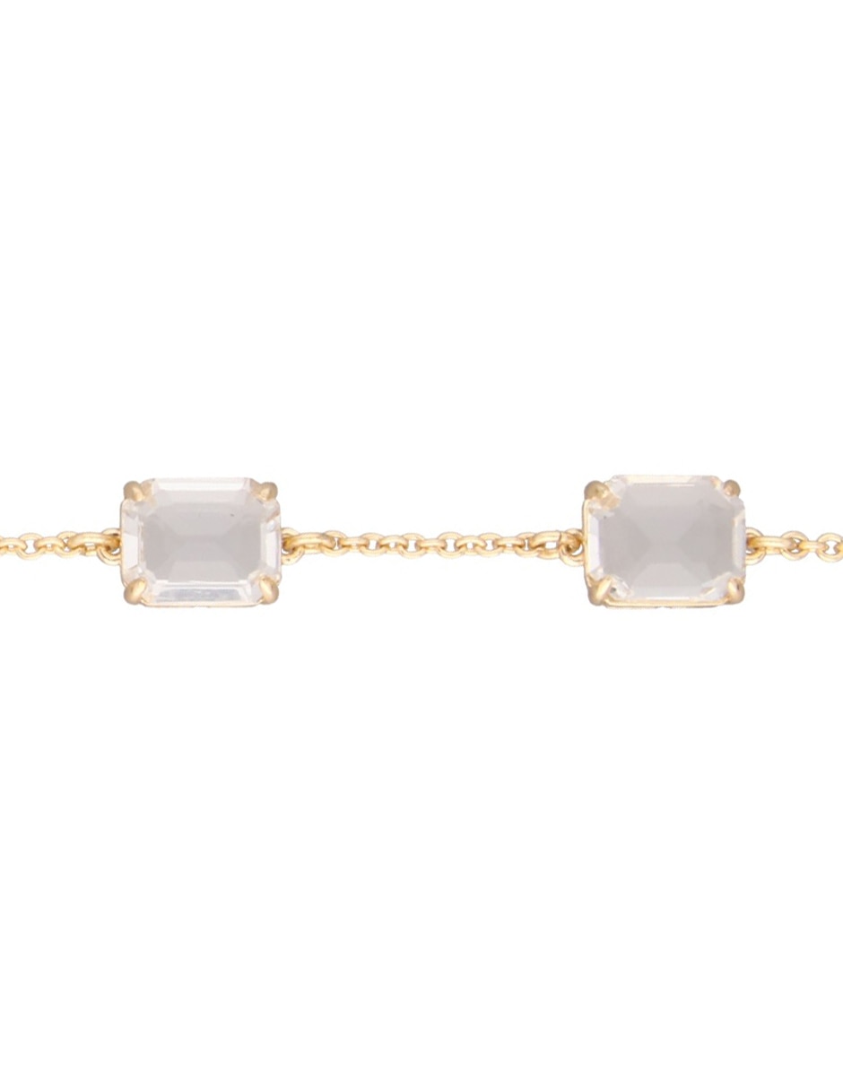 Brazalete con cristal con acabado brillante 3