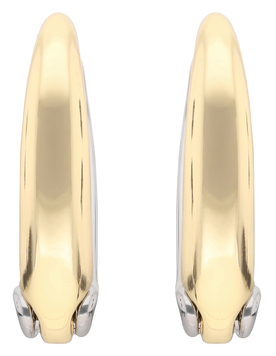 Aretes de corazón Tritone Pear con acabado brillante 1