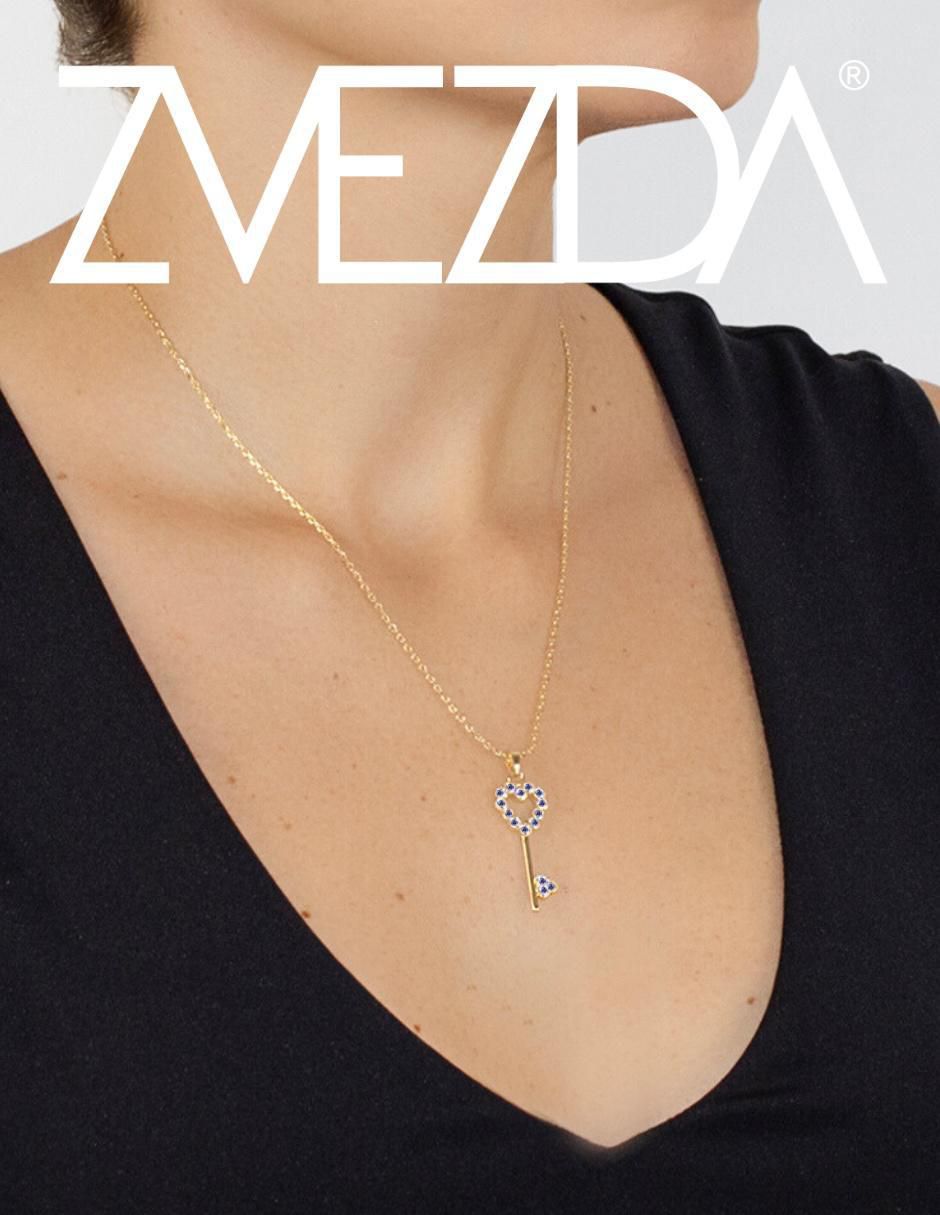 Collar de corazón Llave 2