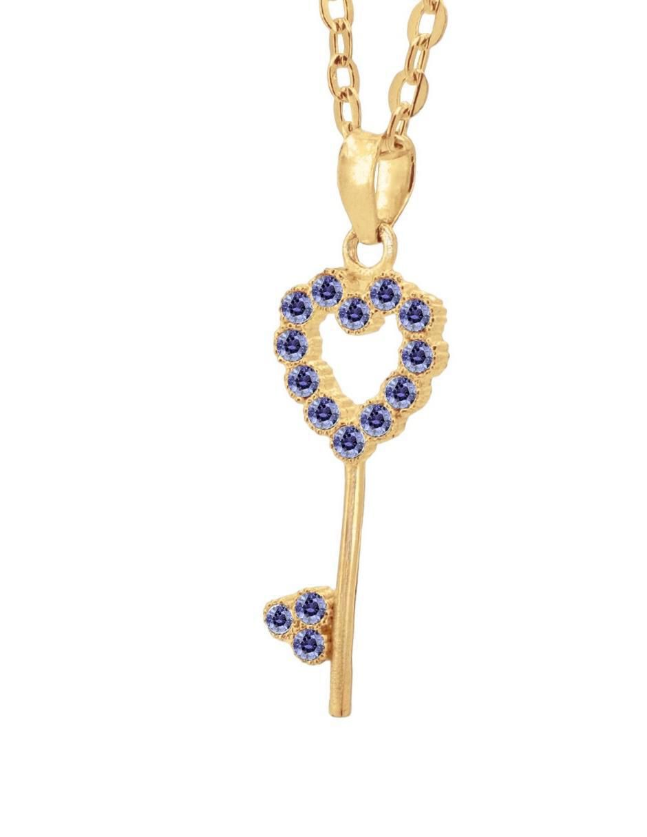 Collar de corazón Llave 3