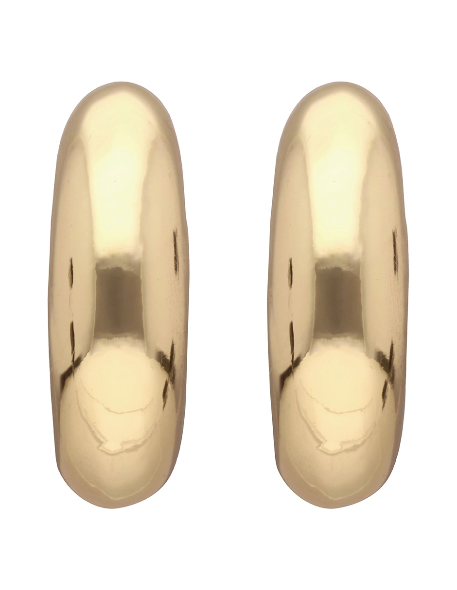 Aretes May Mkt 24 Puffy Ears con acabado brillante