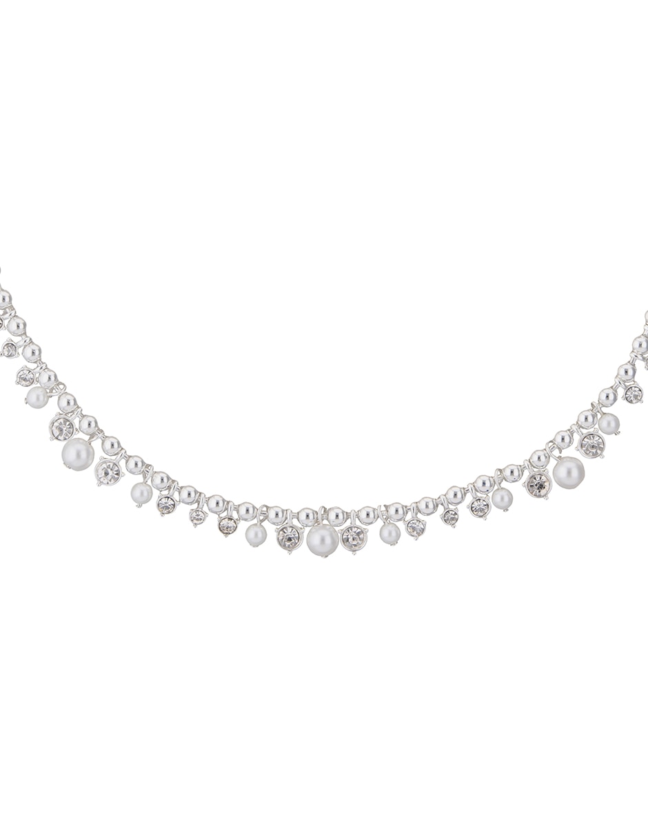 Gargantilla Crystal Pearl