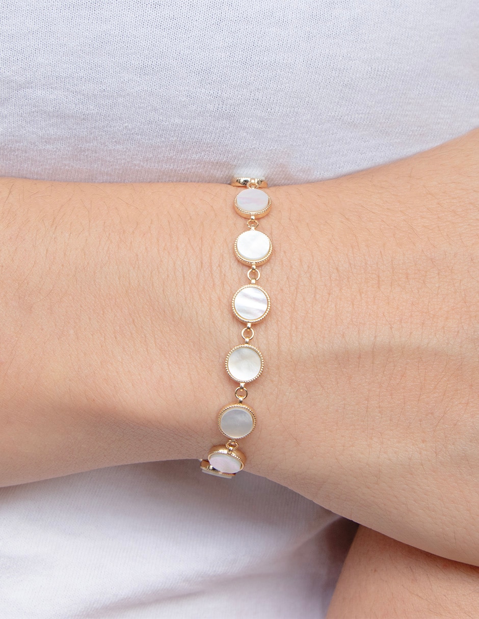 Pulsera con madre perla 3
