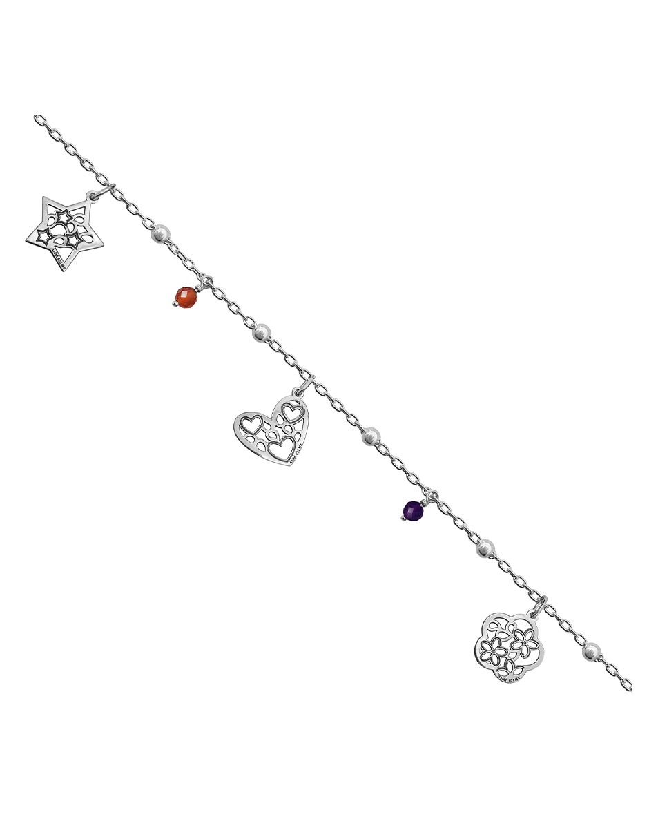 Pulsera de plata p 925 Deseos 2