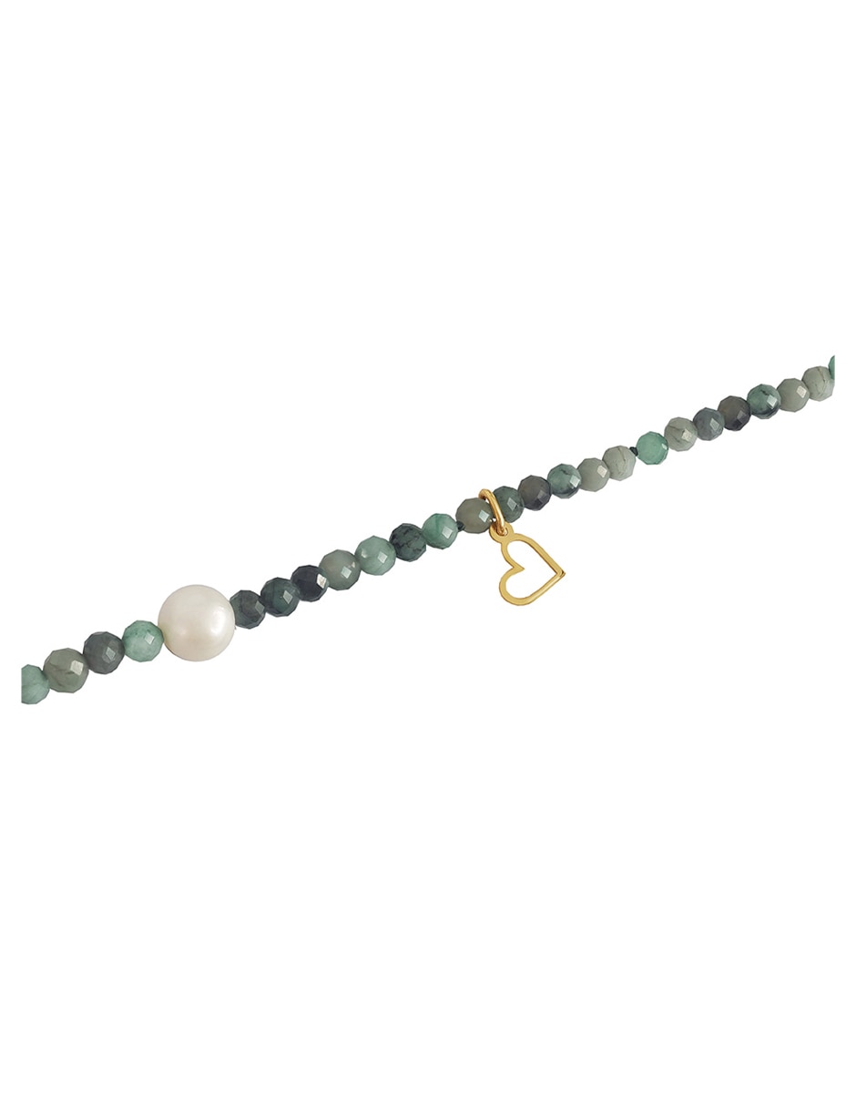 Brazalete de oro 14 k con acabado lustre 2