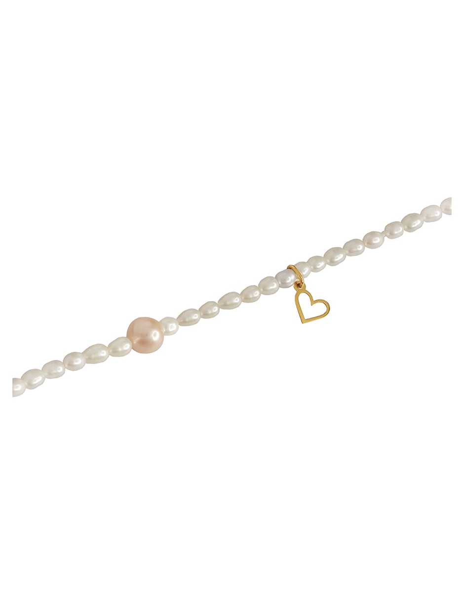 Pulsera de oro 14 k con acabado lustre 2
