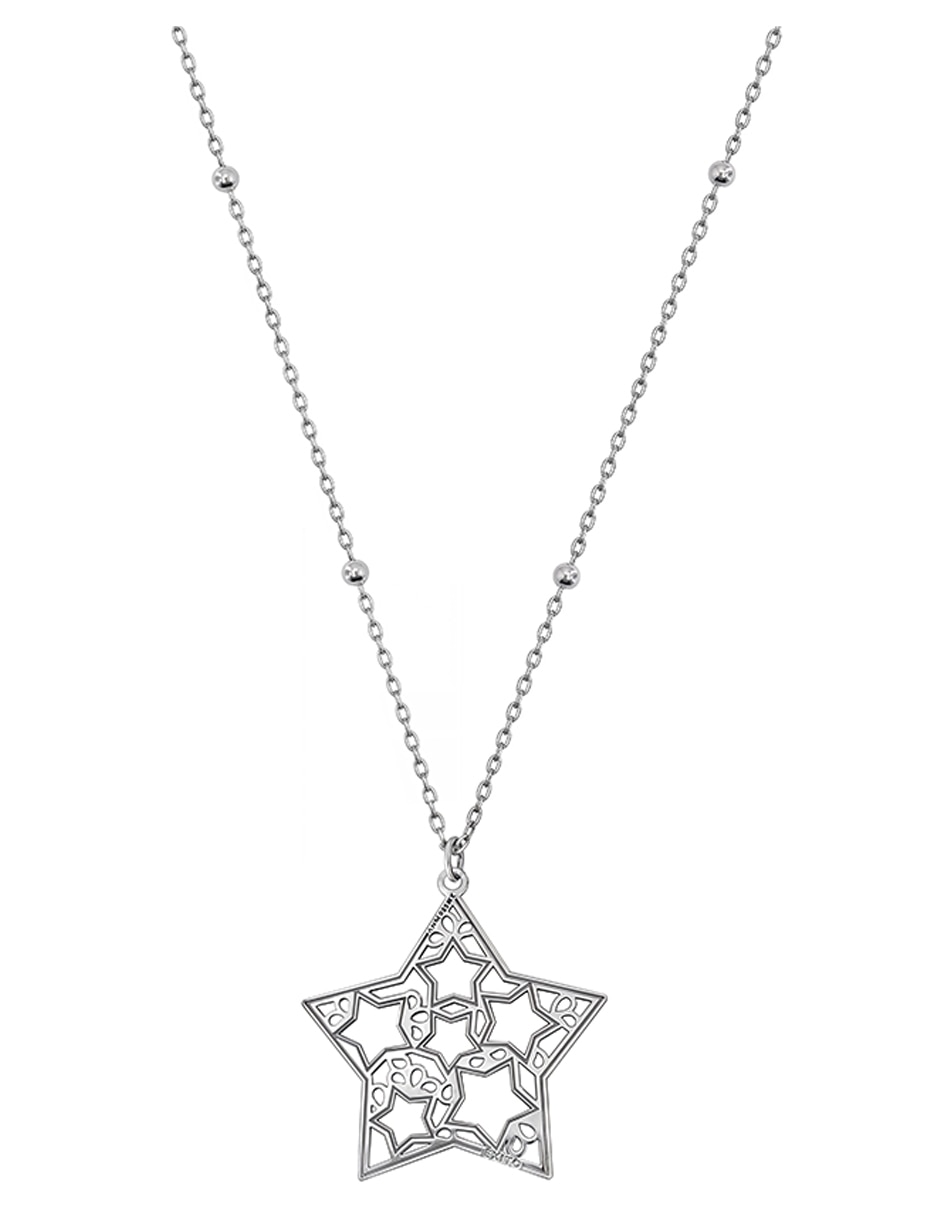Dije de estrella deseos de plata P 925