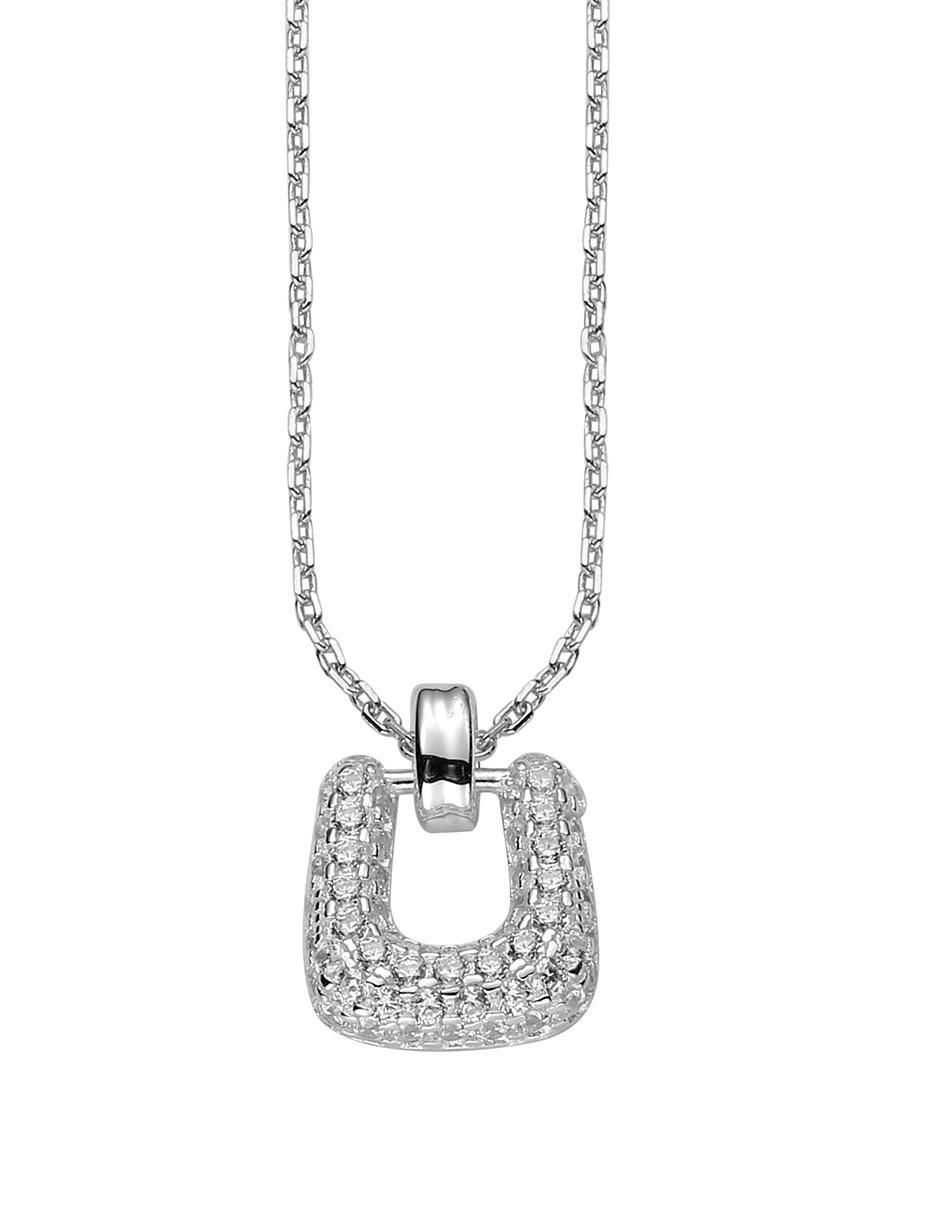 Collar de hebilla de plata P 925