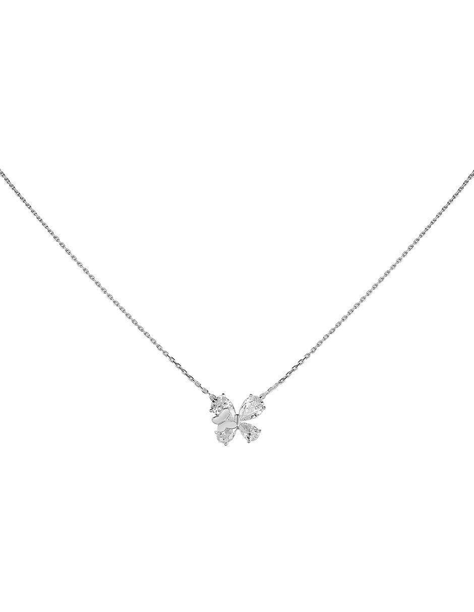 Collar de mariposa de plata P 925 2