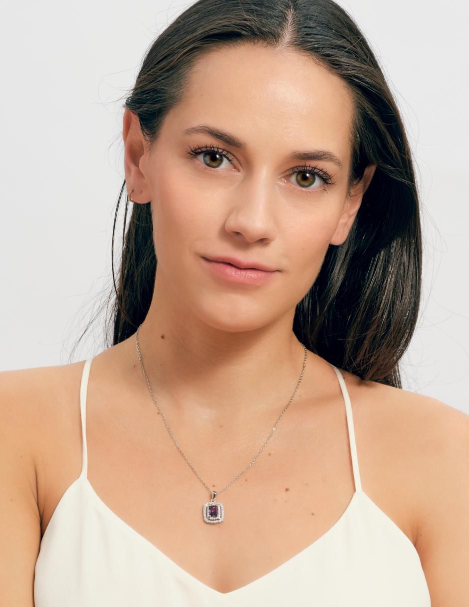 Collar "de (si aplica)" cuadrada luckyly elia "de" latón 14 k