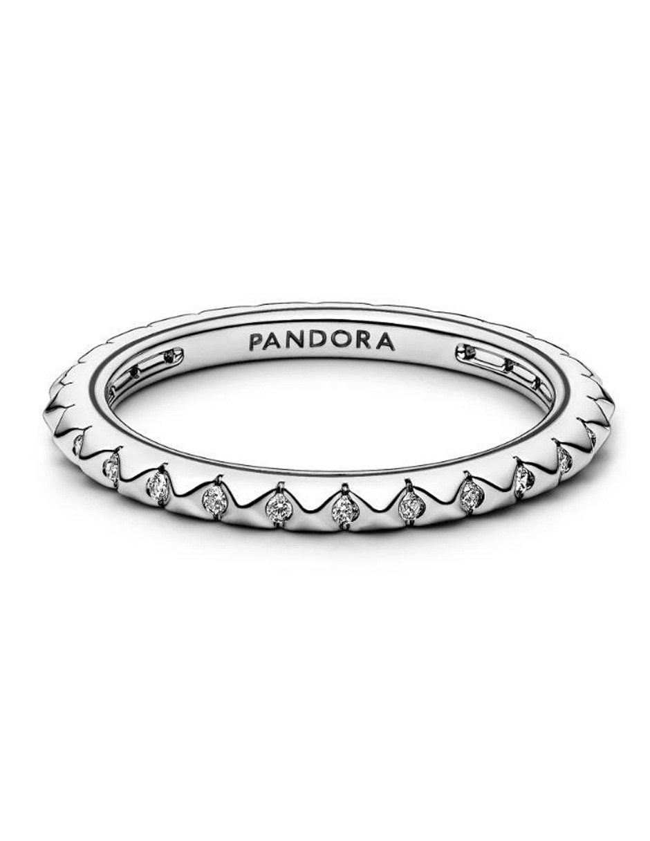 Anillo ME P 925 de plata zirconia cúbica brillante 1