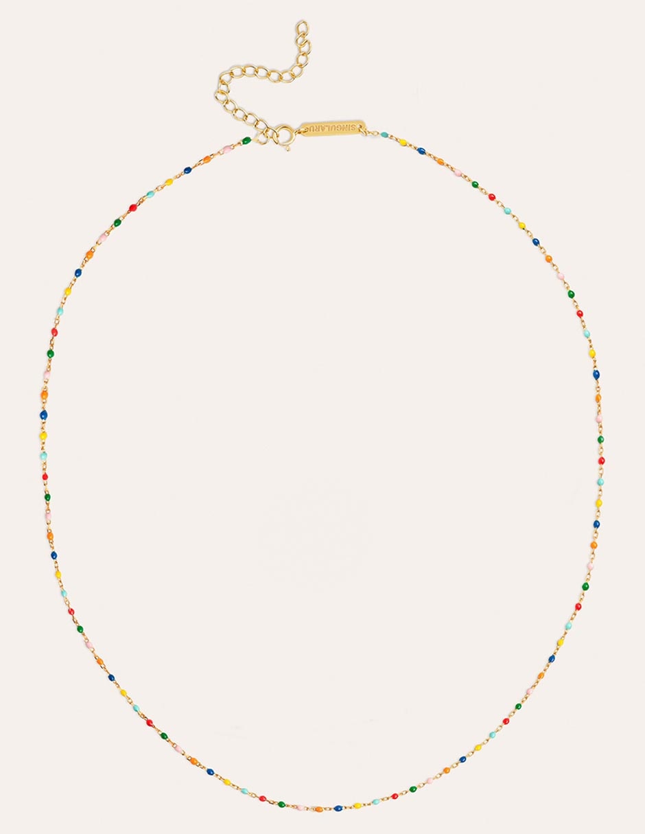 Collar Continuidad de plata 18 K 2