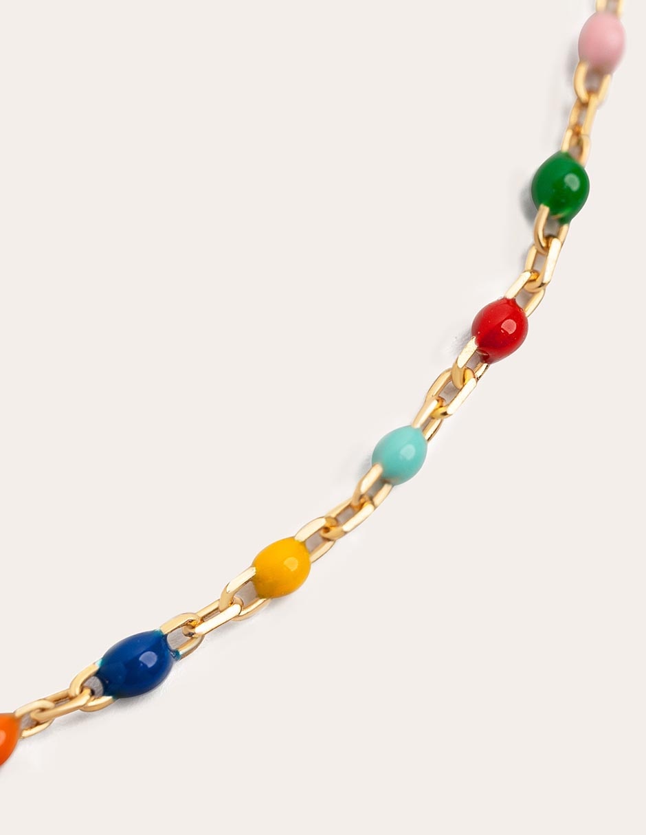 Collar Continuidad de plata 18 K 3