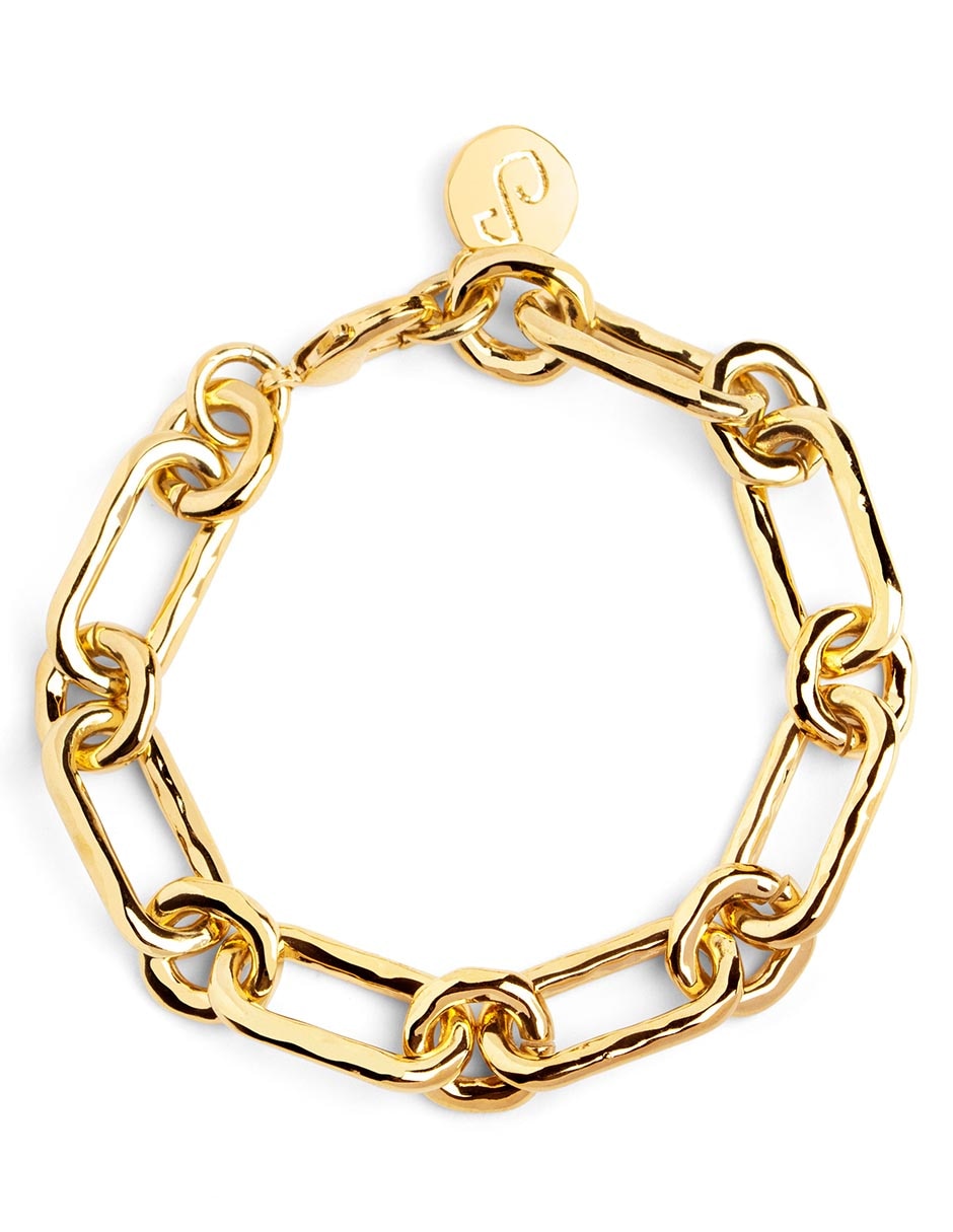 Pulsera baño de oro 18 k Zambia