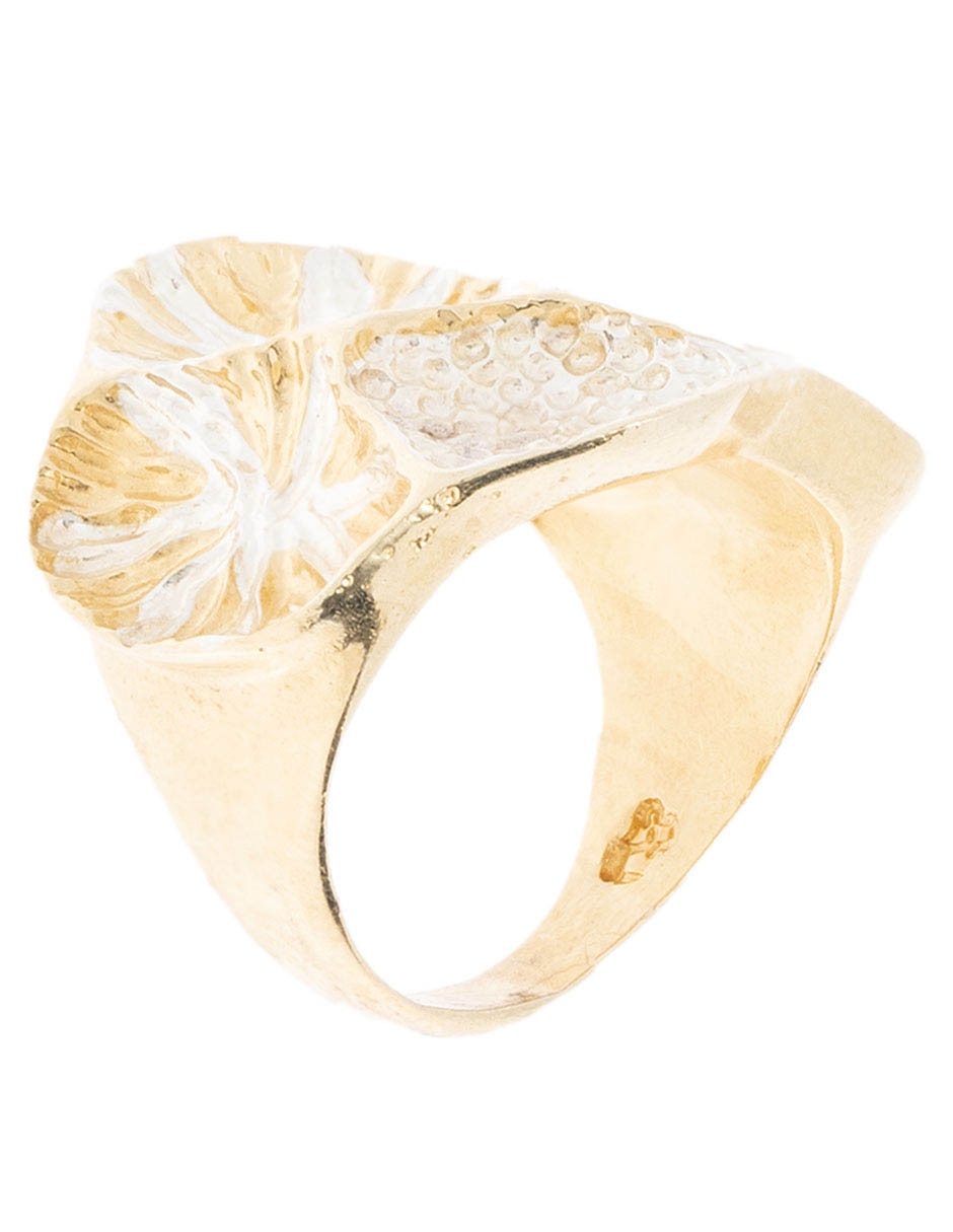 Anillo Arrecife P 925 de plata brillante 3