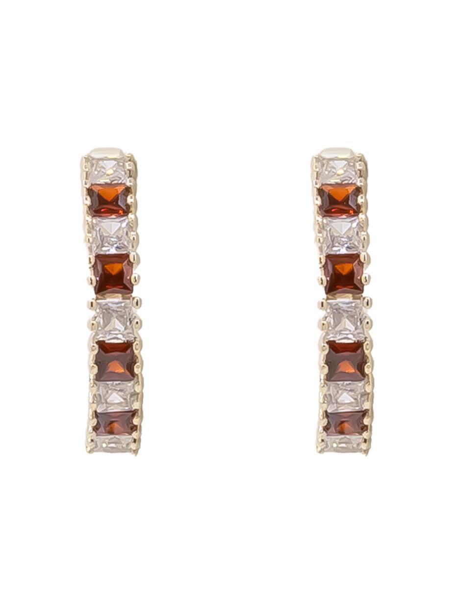 Arracadas de rana con acabado pavé zirconia Arracadas de rana con acabado pavé zirconia
