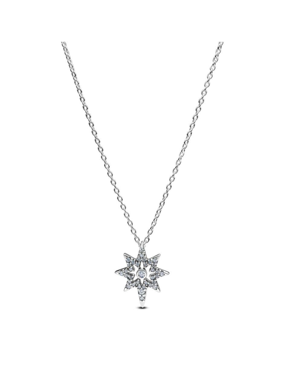 Collar de estrella de plata P 925
