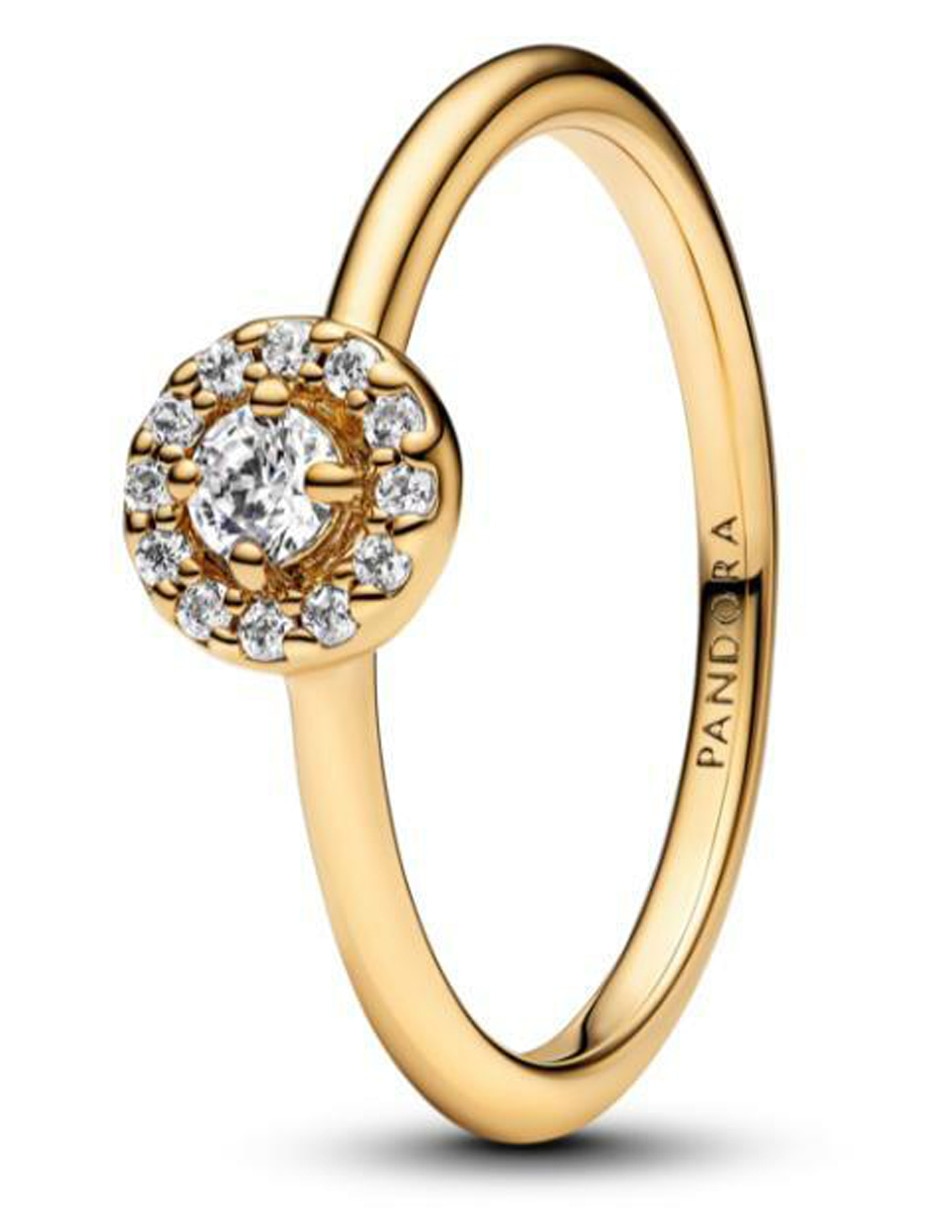 Anillo Timeless de plata zirconia cúbica brillante 2