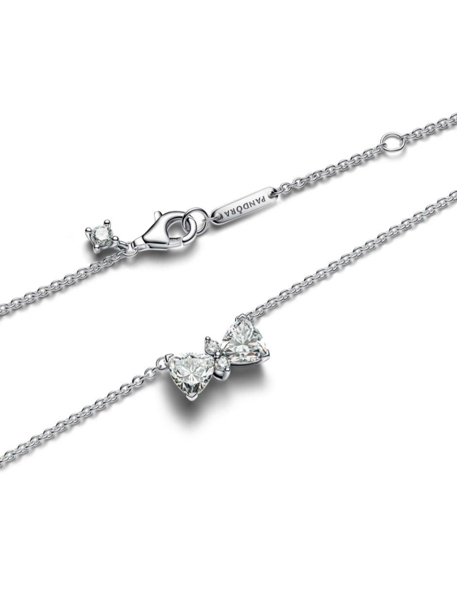 Collar de moño de plata P 925 3