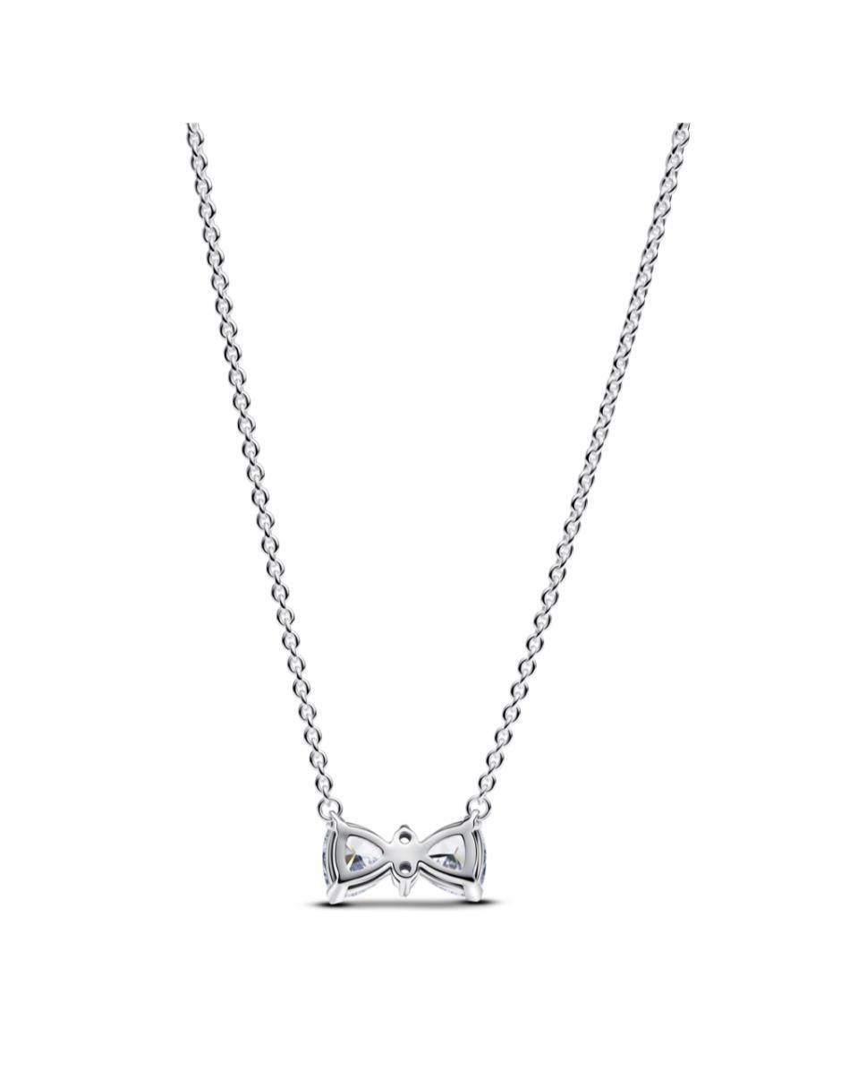 Collar de moño de plata P 925 4
