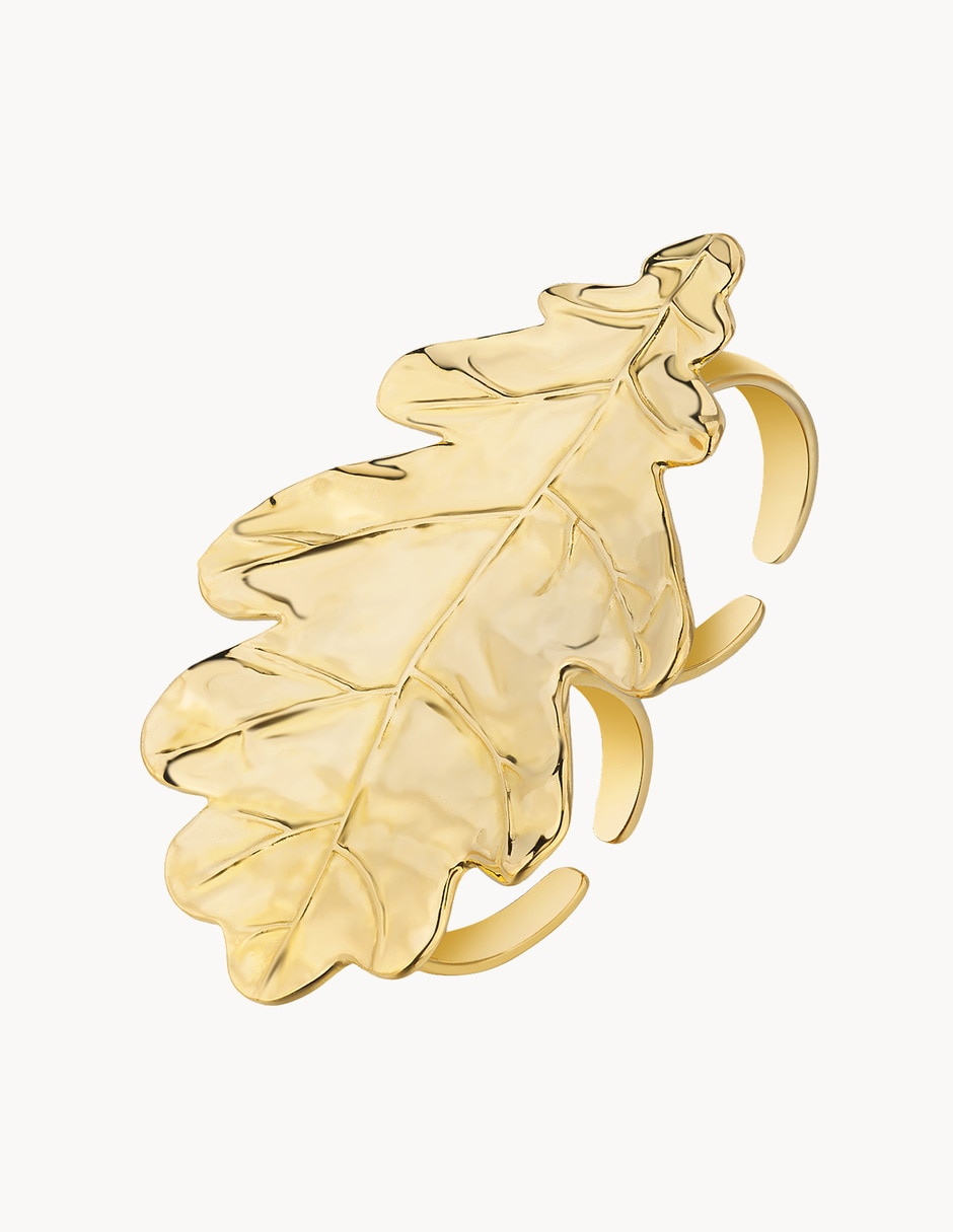 Anillo Into con acabado baño de oro 18 k