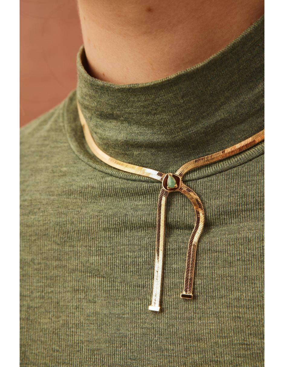 Collar Firefly de baño de oro 18 K 3