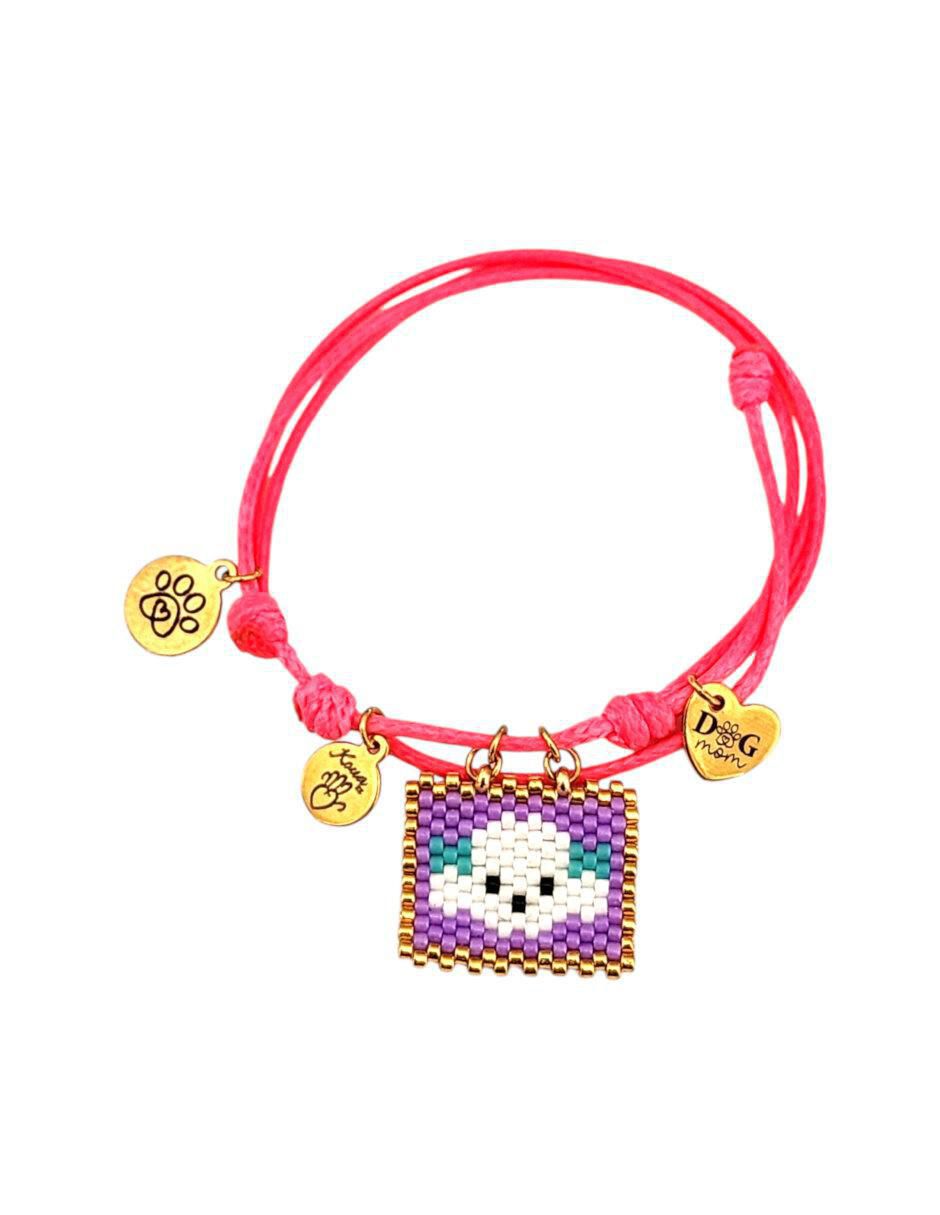 Pulsera con acabado pavé