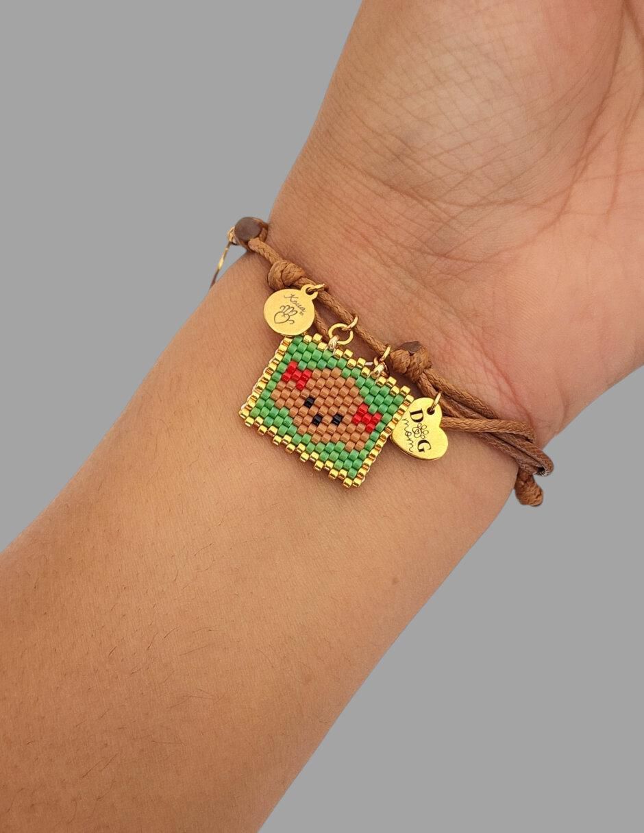 Pulsera con acabado pavé 2