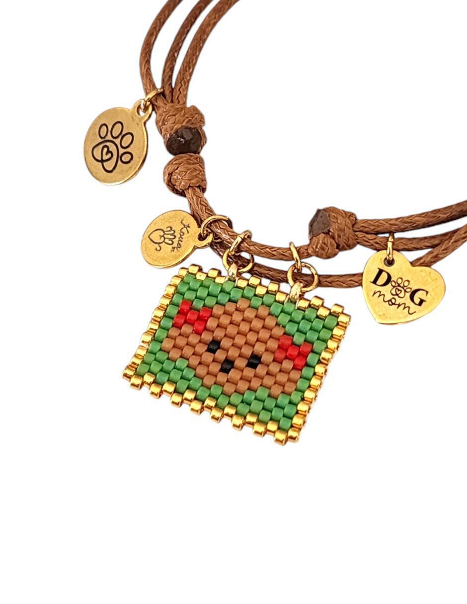 Pulsera con acabado pavé 3