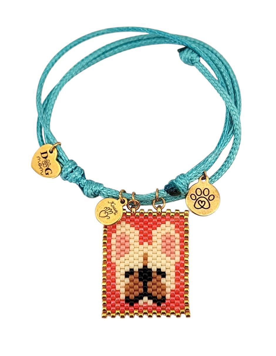 Pulsera con acabado pavé Pulsera con acabado pavé