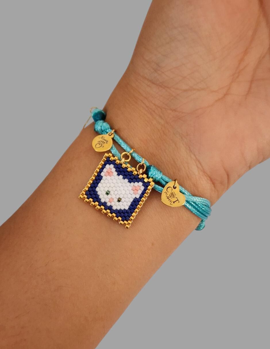 Pulsera con acabado pavé 2