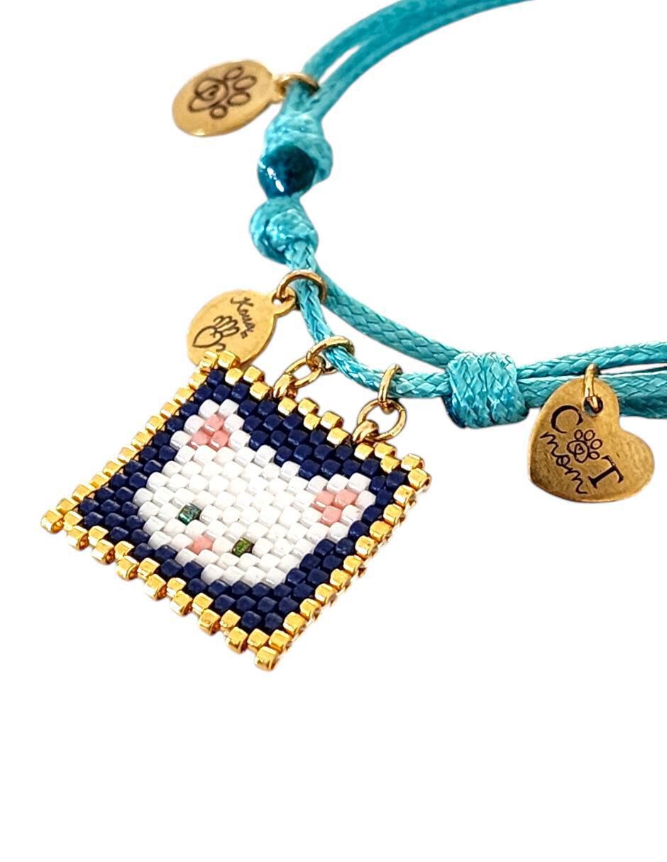 Pulsera con acabado pavé 3