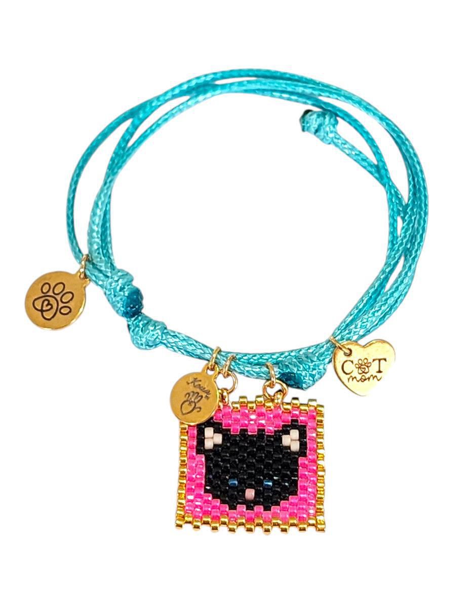 Pulsera con acabado pavé Pulsera con acabado pavé