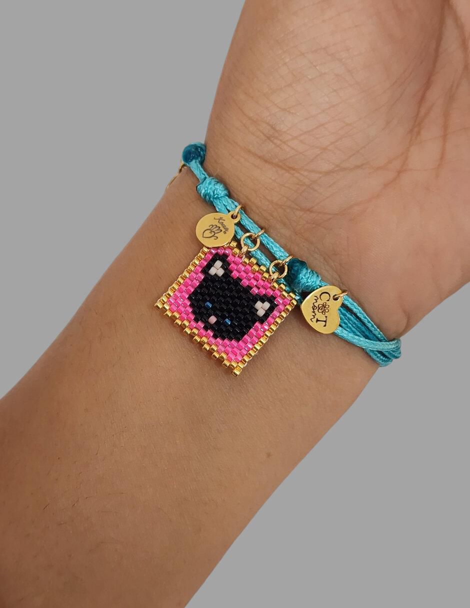Pulsera con acabado pavé 2