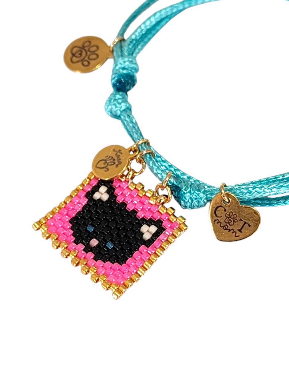 Pulsera con acabado pavé 3