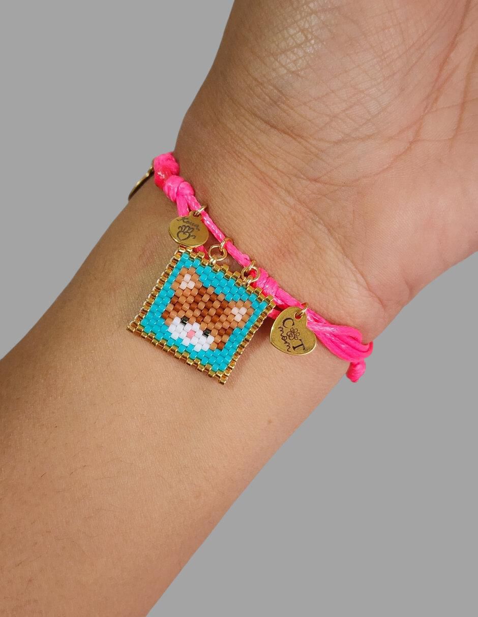 Pulsera con acabado pavé 2