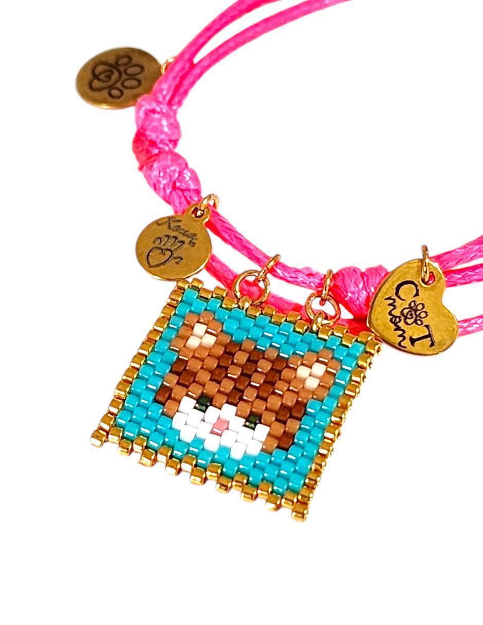 Pulsera con acabado pavé 3