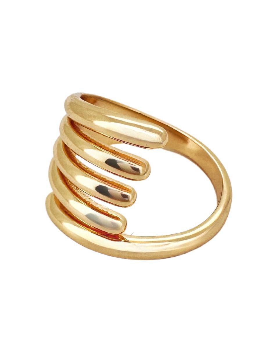 Aretes y anillo Garra 7