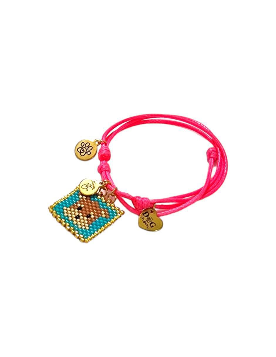 Pulsera koua itz "de" cuerda sin kilataje sin familia o colección "con acabado" brillante