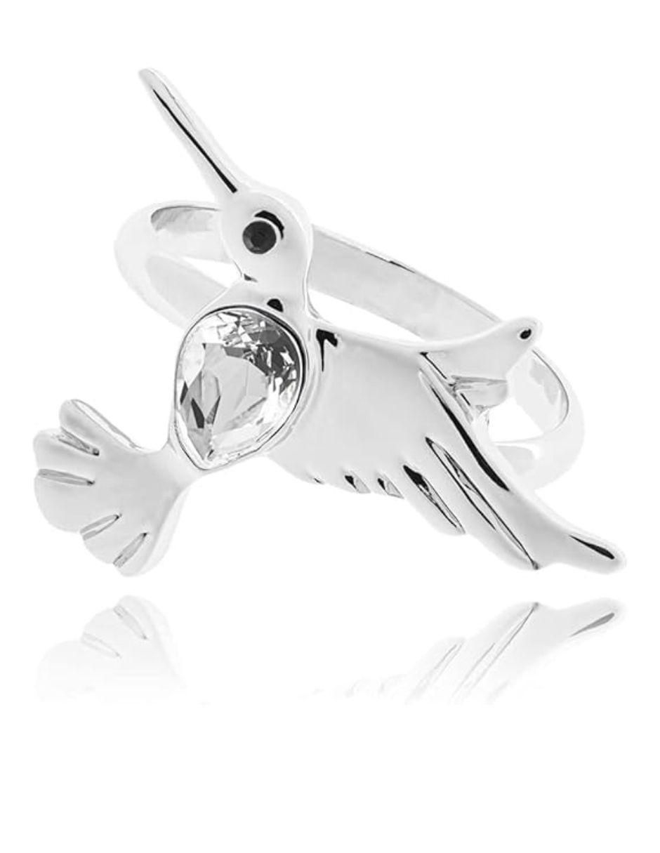 Anillo de colibrí cristal