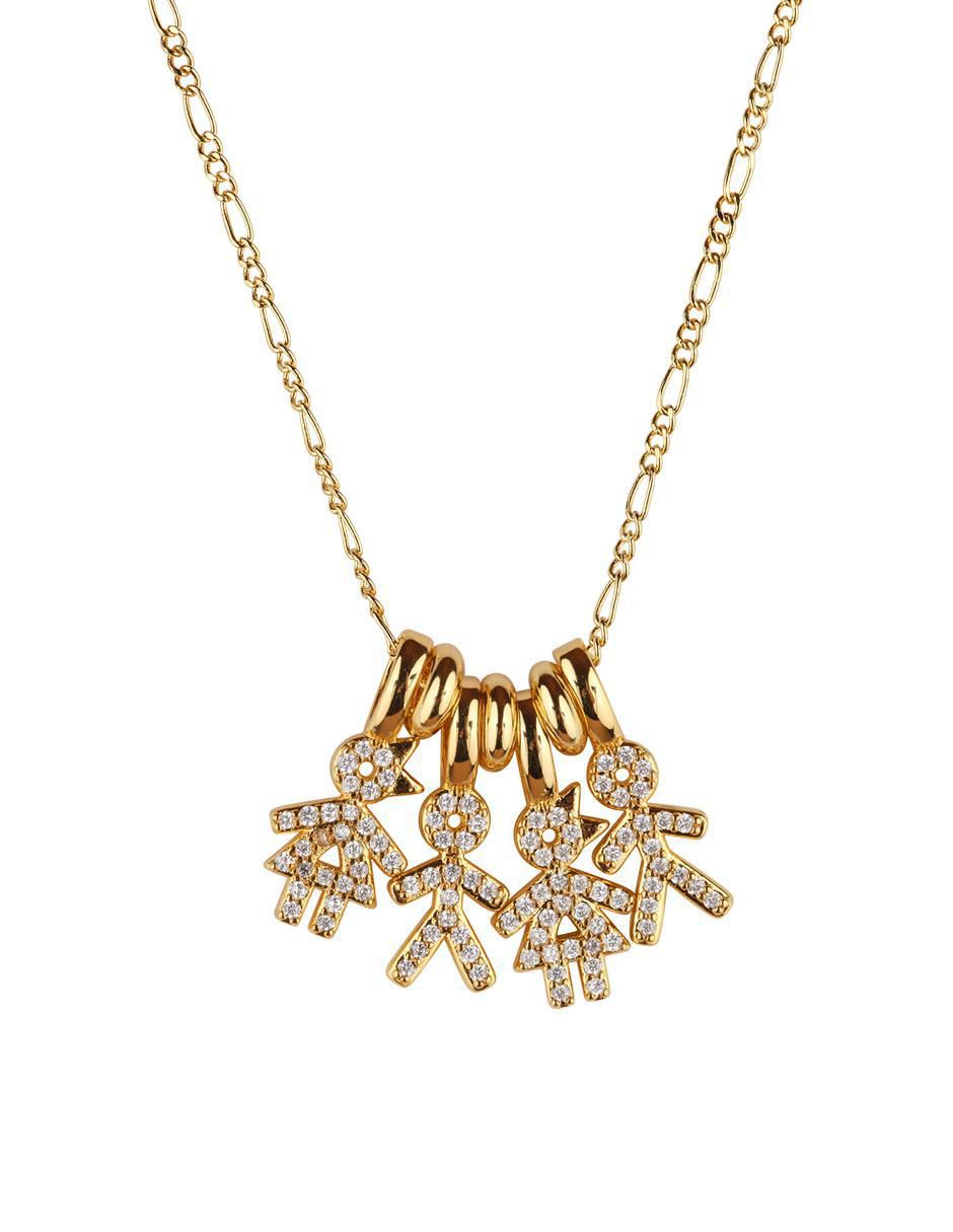Collar de niño Darcy de baño de oro 14 K 2