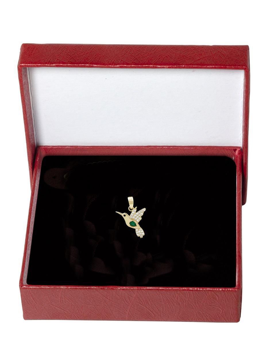 Dije de colibrí de oro 3