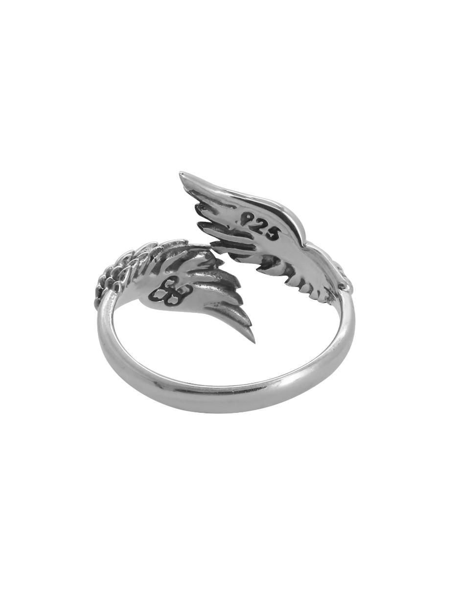 Anillo P 925 de plata brillante