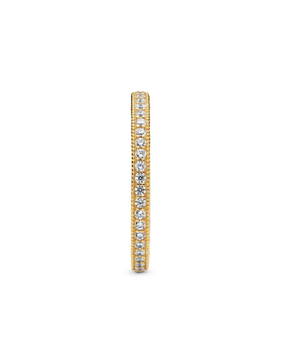Anillo Signature de plata zirconia cúbica brillante 2